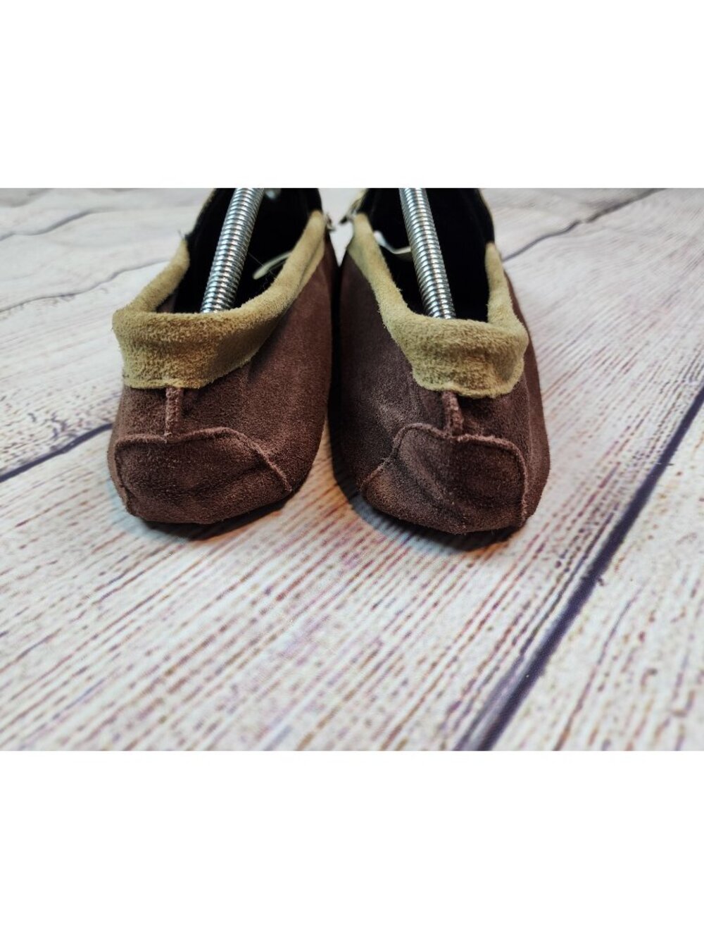 O'Hanlon Mills Carragn Kerry Fringe Leather Suede Moccasins Men Size 11 Heritage - Picture 8 of 9